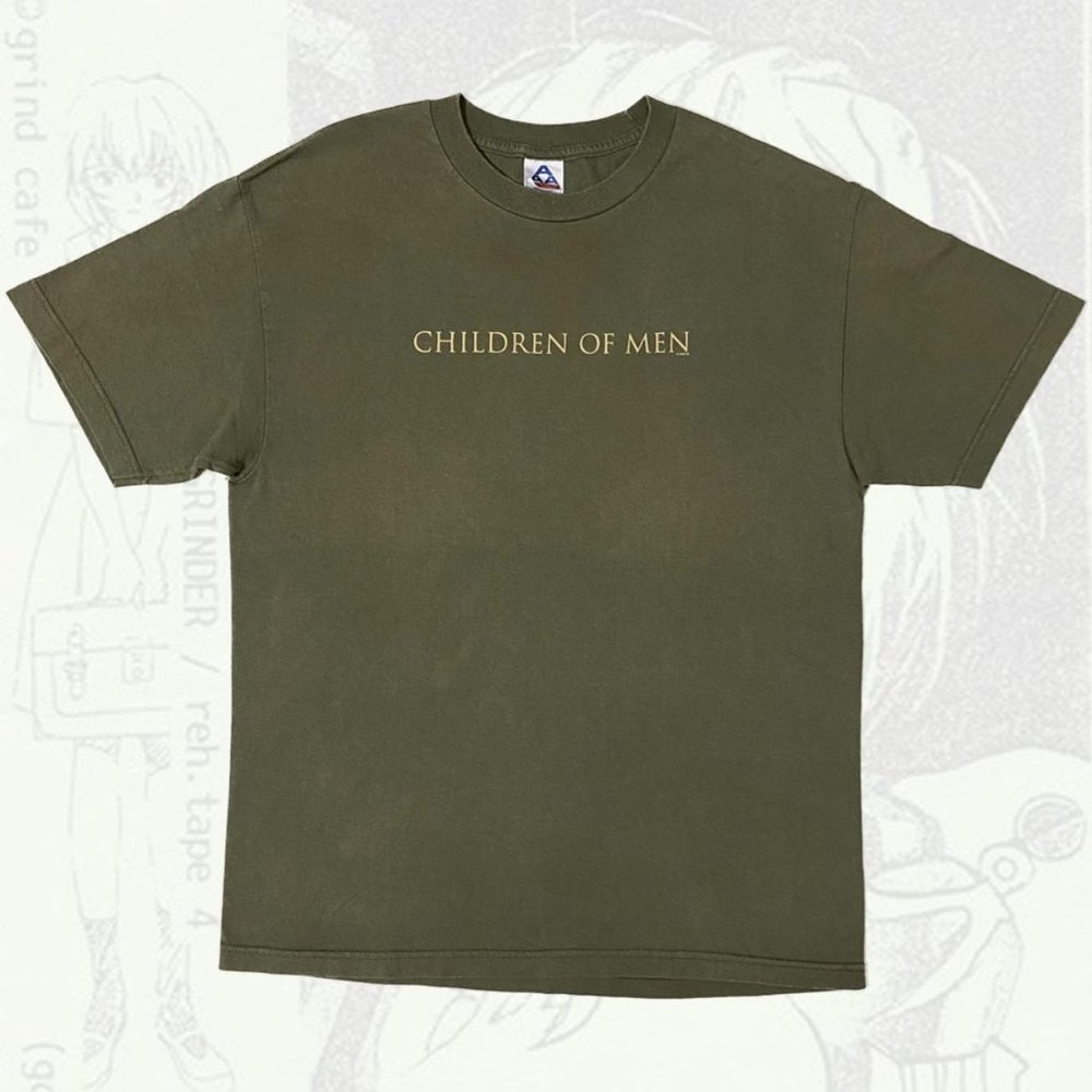 COPY - Vintage 'Children of Men' Olive Green Tee
